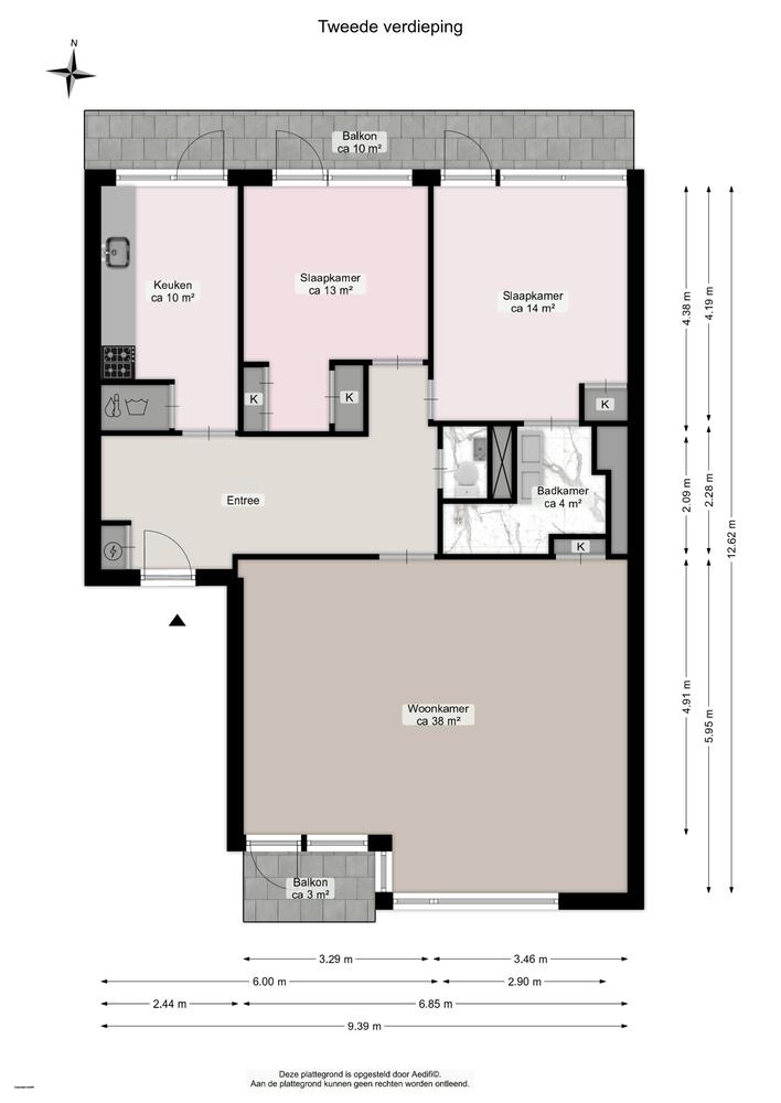 Ubbo Emmiussingel 45b, 9711 BD Groningen - € 395.000 k.k. - ben-s Makelaars Groningen