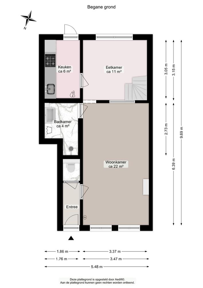 Kolfstraat 32, 9717 GS Groningen - € 285.000 k.k. - ben-s Makelaars Groningen