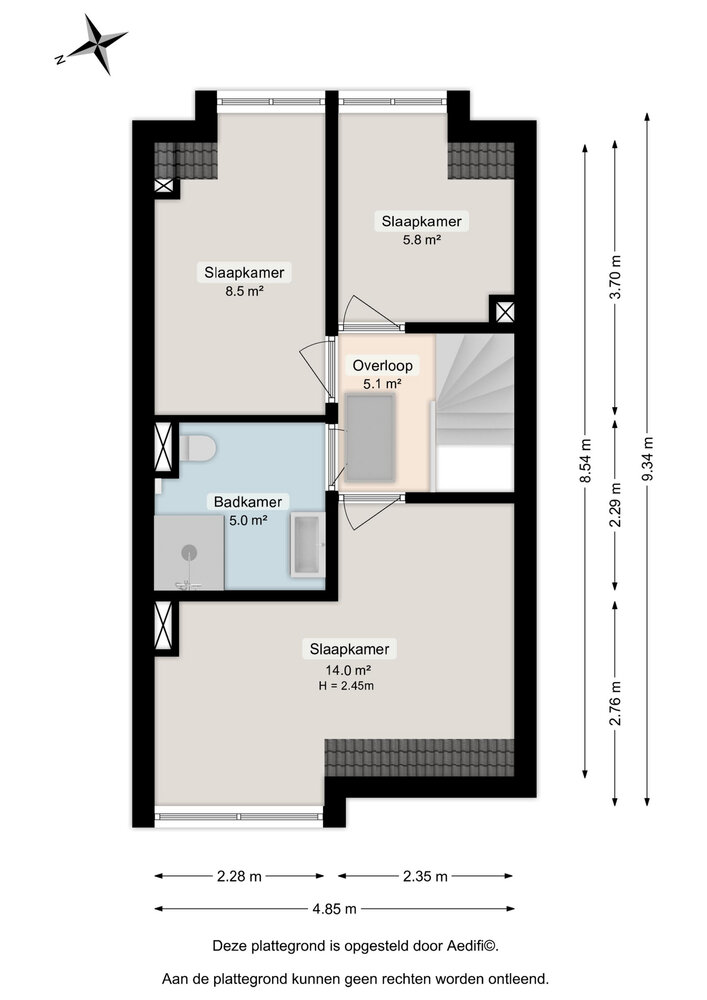 Prinsesseweg 91a, 9717 BE Groningen - € 300.000 k.k. - ben-s Makelaars Groningen
