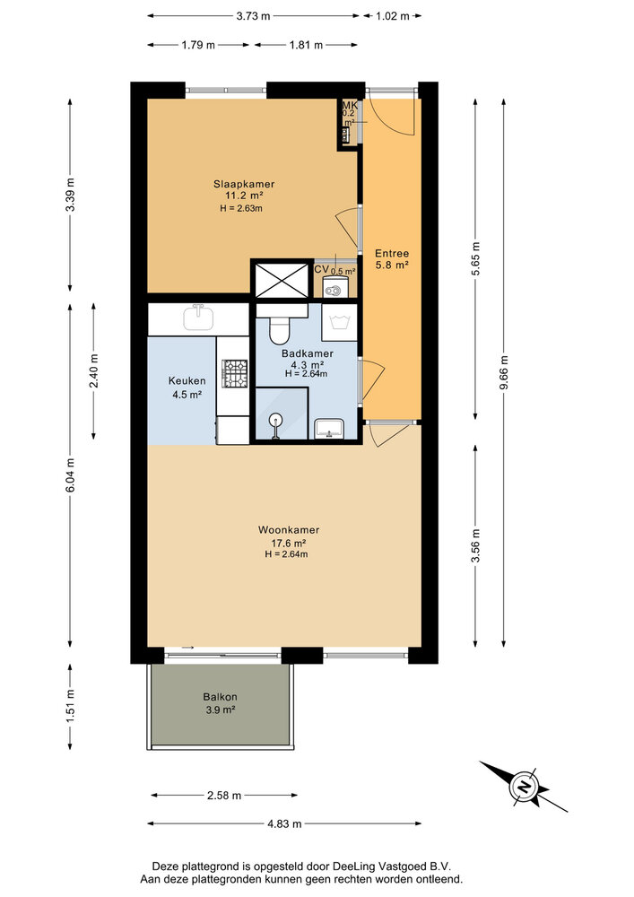 Zaagmuldersweg 125, 9713 LA Groningen - € 250.000 k.k. - ben-s Makelaars Groningen