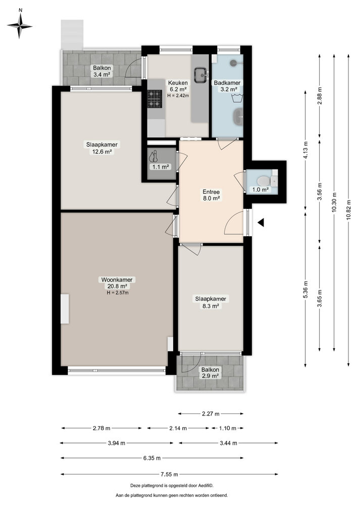 Onderduikersstraat 18, 9727 CW Groningen - € 260.000 k.k. - ben-s Makelaars Groningen