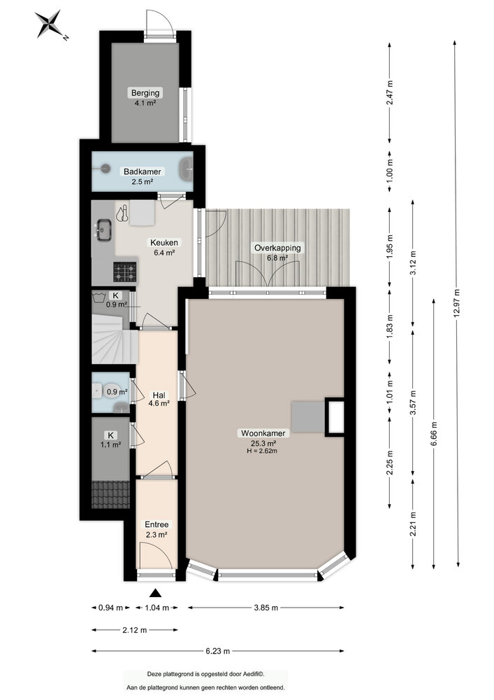 Diephuisstraat 52, 9714 GZ Groningen - € 275.000 k.k. - ben-s Makelaars Groningen