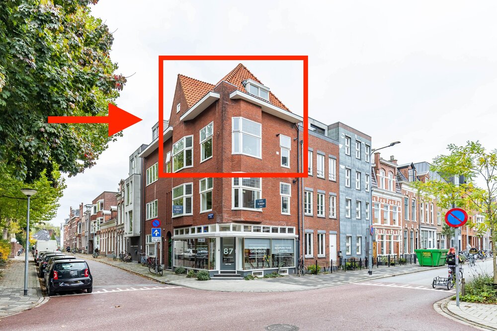 Noorderbinnensingel 591a, 9712 XE Groningen - € 300.000 k.k. - ben-s Makelaars Groningen