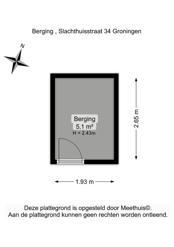 Slachthuisstraat 34, 9713 MB Groningen - € 225.000 k.k. - ben-s Makelaars Groningen
