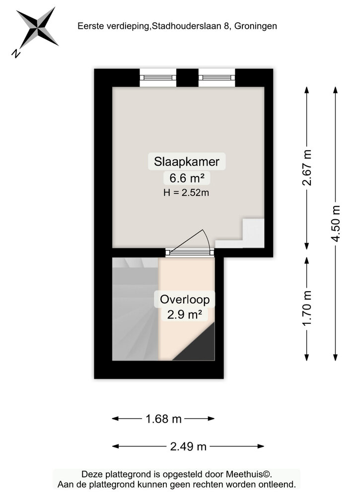Stadhouderslaan 8, 9717 AD Groningen - € 299.000 k.k. - ben-s Makelaars Groningen