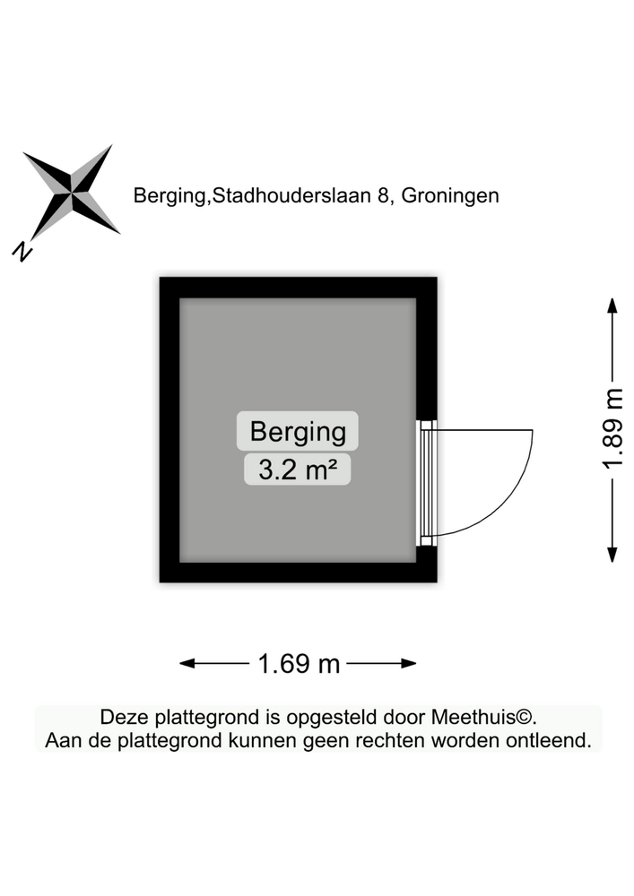 Stadhouderslaan 8, 9717 AD Groningen - € 299.000 k.k. - ben-s Makelaars Groningen