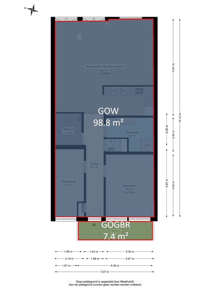 Verlengde Hereweg 91b, 9721 AH Groningen - € 325.000 k.k. - ben-s Makelaars Groningen