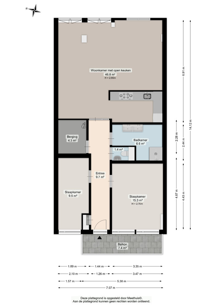 Verlengde Hereweg 91b, 9721 AH Groningen - € 325.000 k.k. - ben-s Makelaars Groningen