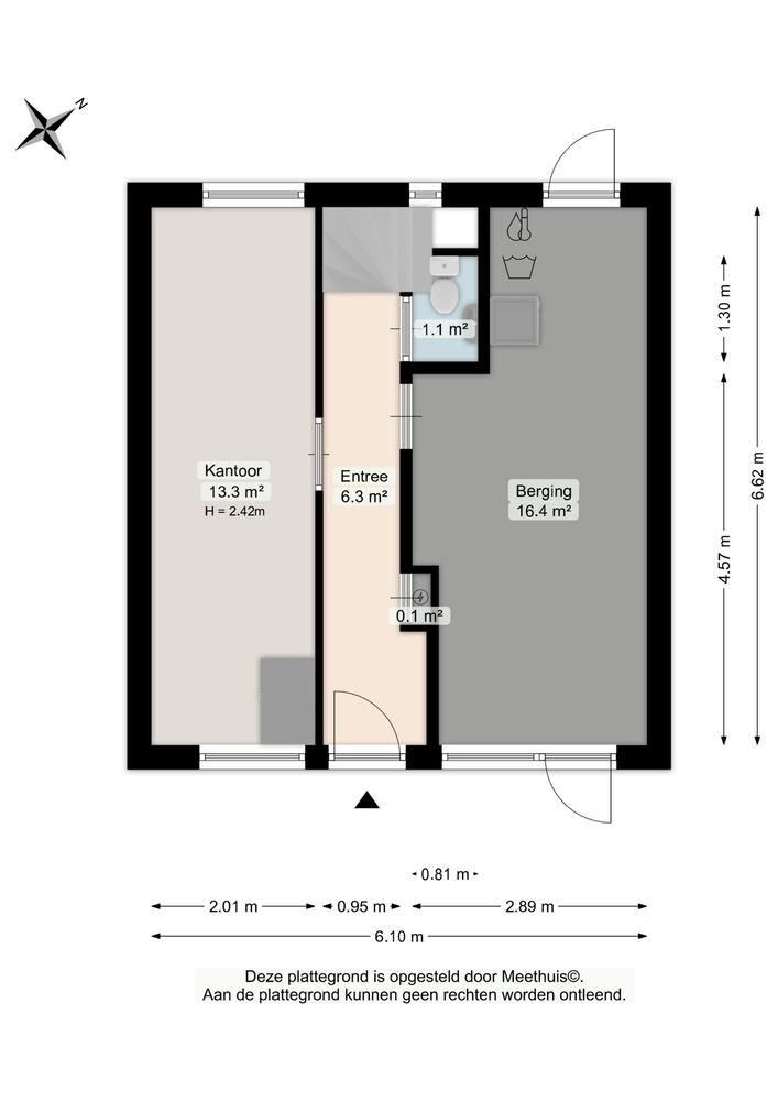 Berlageweg 71, 9731 LK Groningen - € 395.000 k.k. - ben-s Makelaars Groningen
