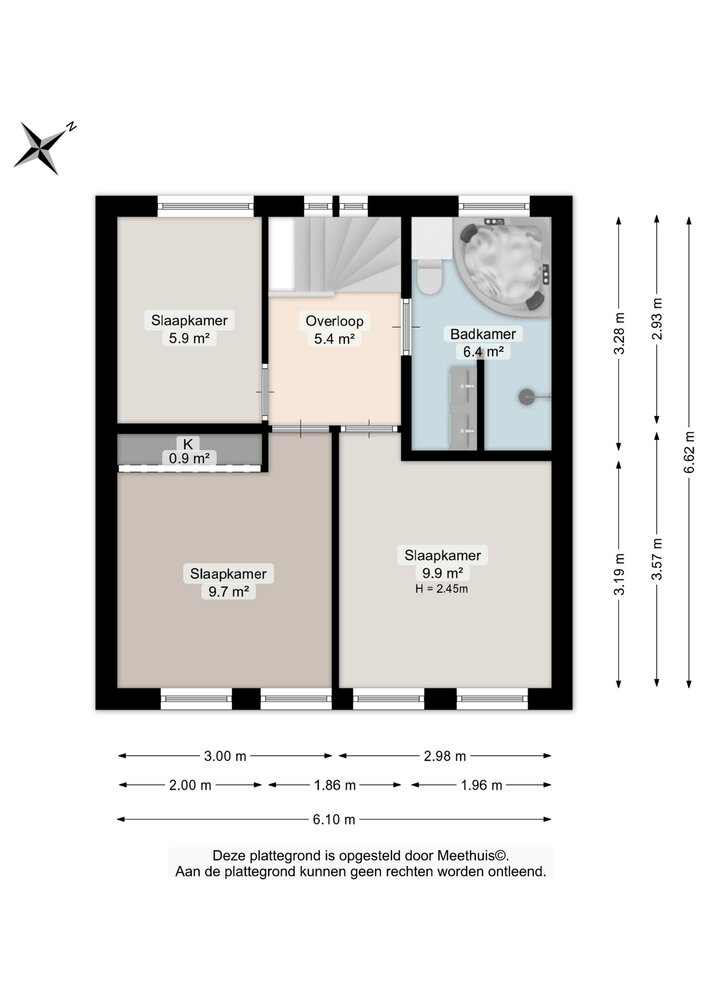 Berlageweg 71, 9731 LK Groningen - € 395.000 k.k. - ben-s Makelaars Groningen