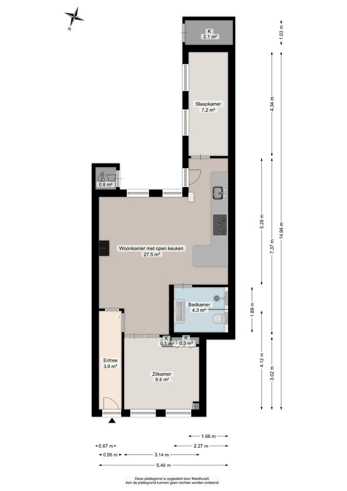 Koolstraat 26, 9717 KE Groningen - € 325.000 k.k. - ben-s Makelaars Groningen